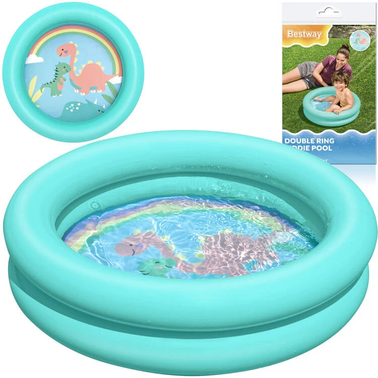 Pripučiamas vaikiškas baseinas 61x15 cm Bestway 51061B