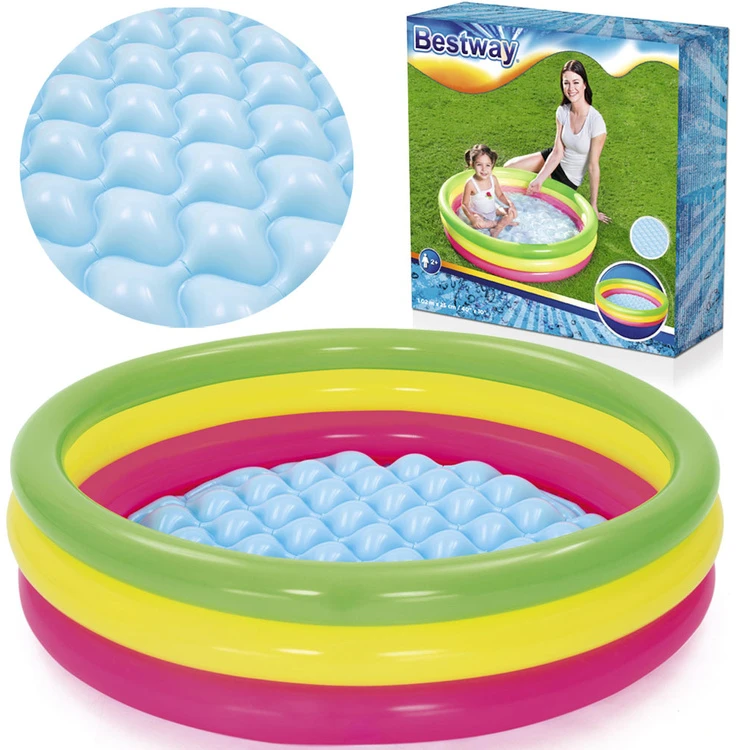 BESTWAY pripučiamas baseinas 102cm x 25cm, 51104