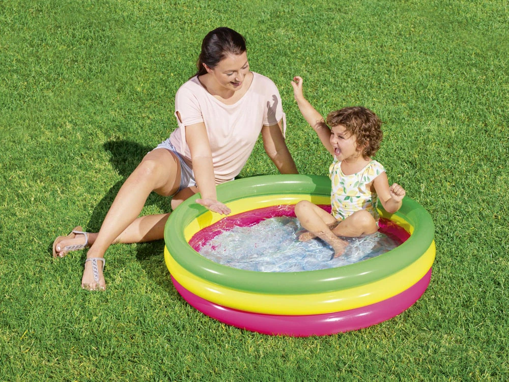 BESTWAY pripučiamas baseinas 102cm x 25cm, 51104