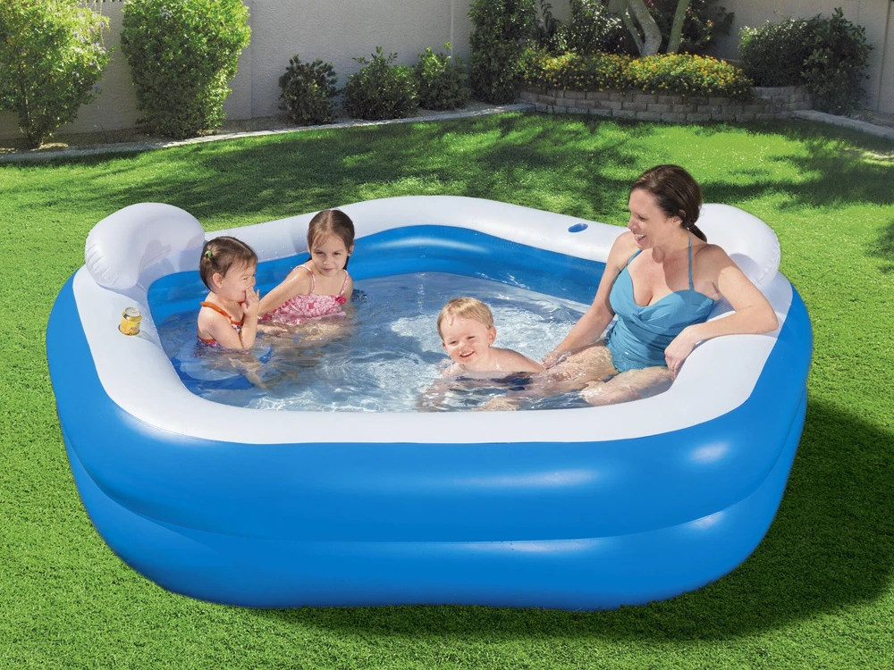 Bestway Family Fun Pripučiamas baseinas, 213x206x69cm