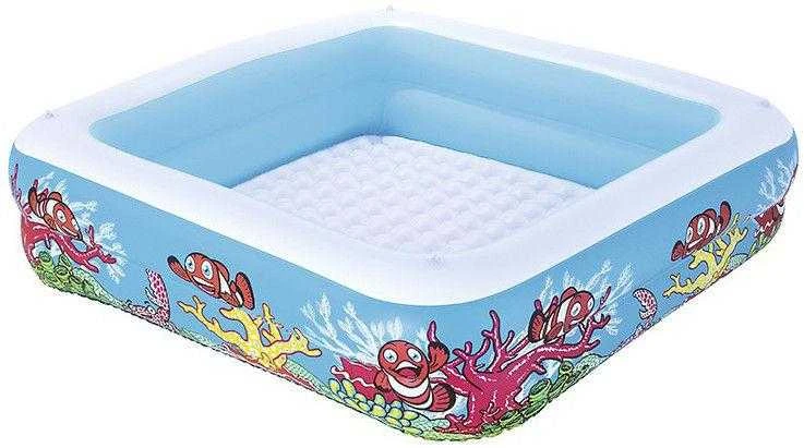 Bestway pripučiamas baseinas su stogeliu, 140x140x114 cm
