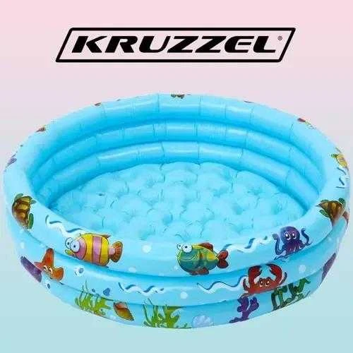 Pripučiamas baseinas vaikams - Kruzzel 20932 irklavimo baseinas