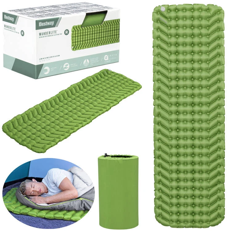 Bestway čiužinys WanderLite miegmaišiui 188 x 58,5 x 6,5 cm 69615
