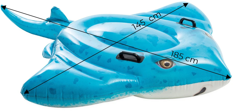 Pripučiamas plaustas INTEX Stingray 188x145cm