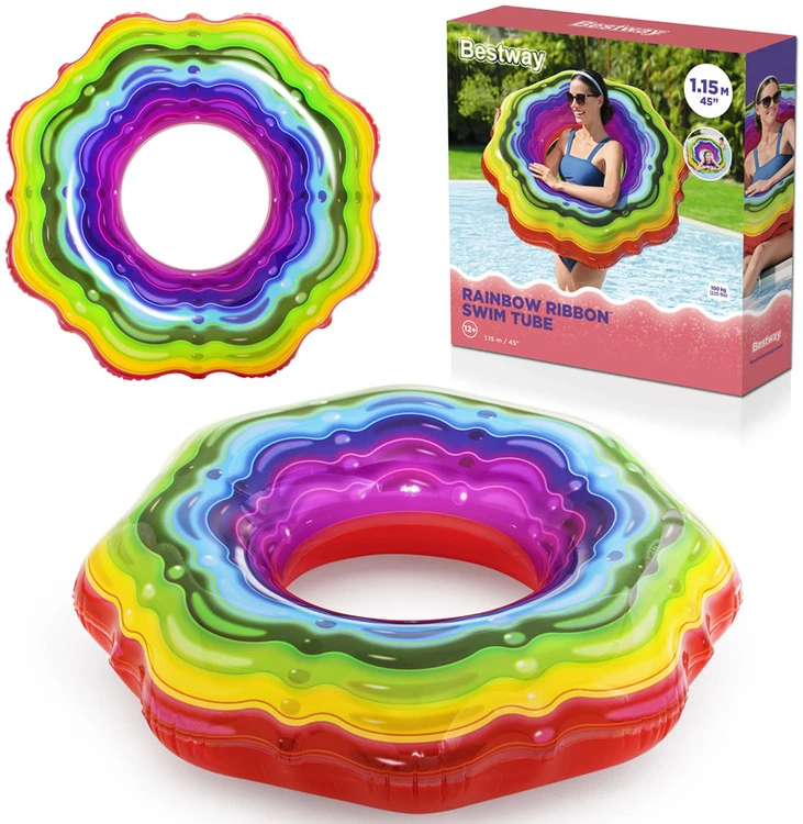 Bestway 36163 plūduriuojantis gaminys baseinui / paplūdimiui Multi spalvos Plaukimo žiedas Raštas PVC