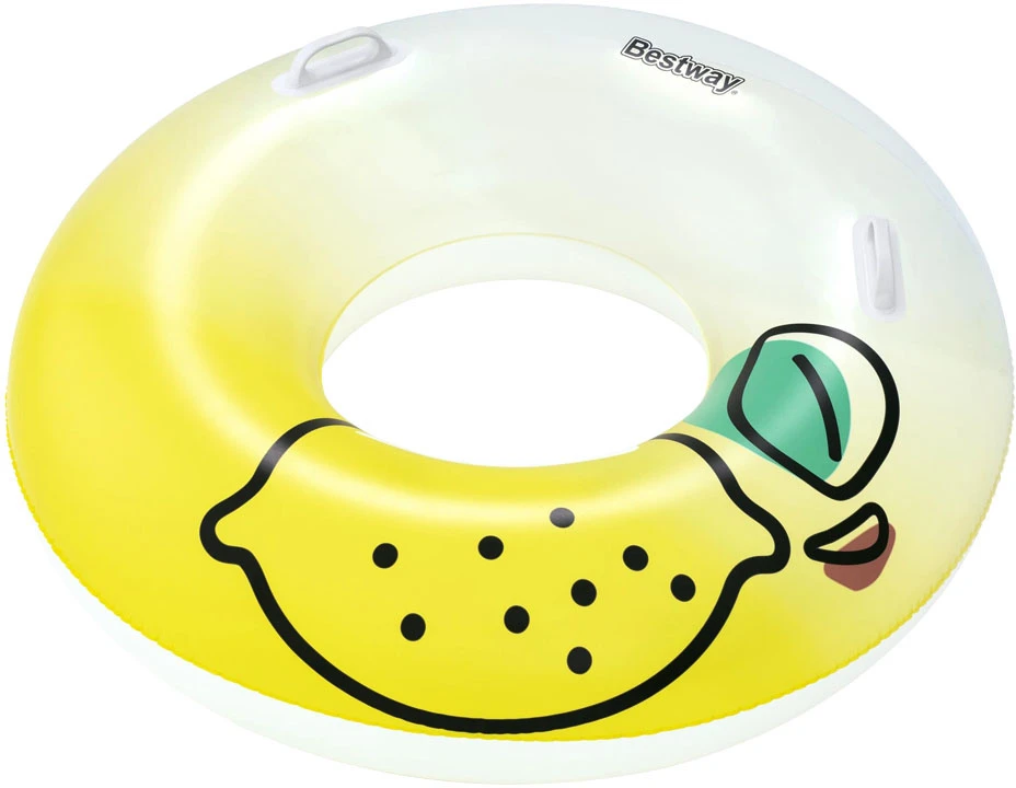 Bestway plaukimo žiedas su rankenomis LEMON 114 CM 36448