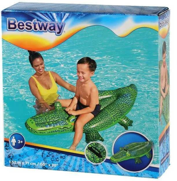 Plaukimo Krokodilas Bestway 152 cm Žalias