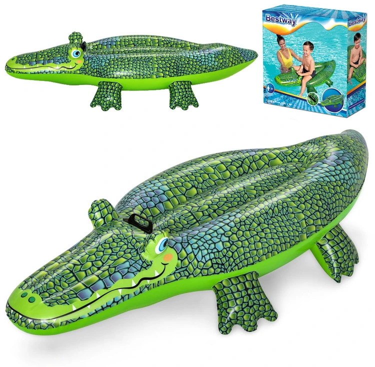 Plaukimo Krokodilas Bestway 152 cm Žalias
