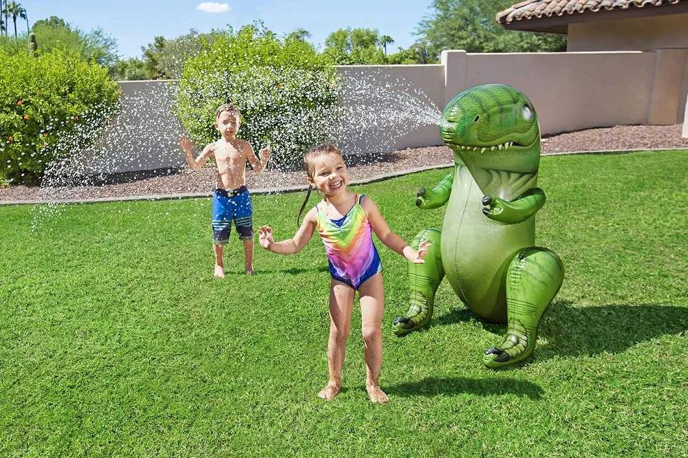 Pripučiamas vandens purkštuvas BESTWAY DINOMITE, 9 x 79 x 122 cm