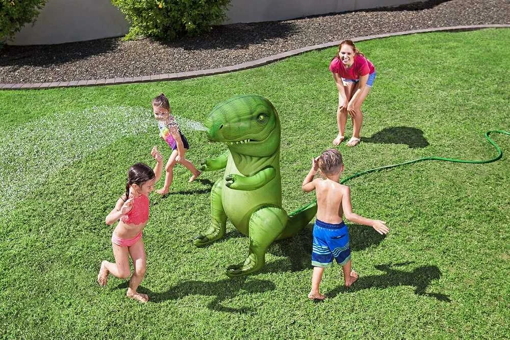 Pripučiamas vandens purkštuvas BESTWAY DINOMITE, 9 x 79 x 122 cm