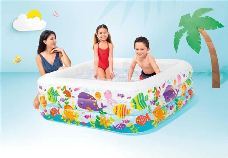 Intex Sea Aquarium Pool 159x159x50 cm, Age 3+