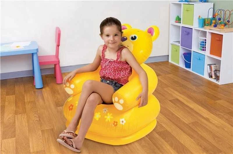 Pripučiamasis vaikiškas krėslas INTEX 68556, 65×64×74 cm