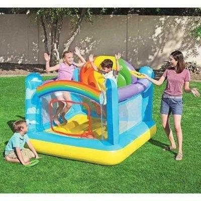 BESTWAY pripučiamas batutas Hot Air Balloon Bouncer 1.75m x 1.73m x 1.37m, 52269