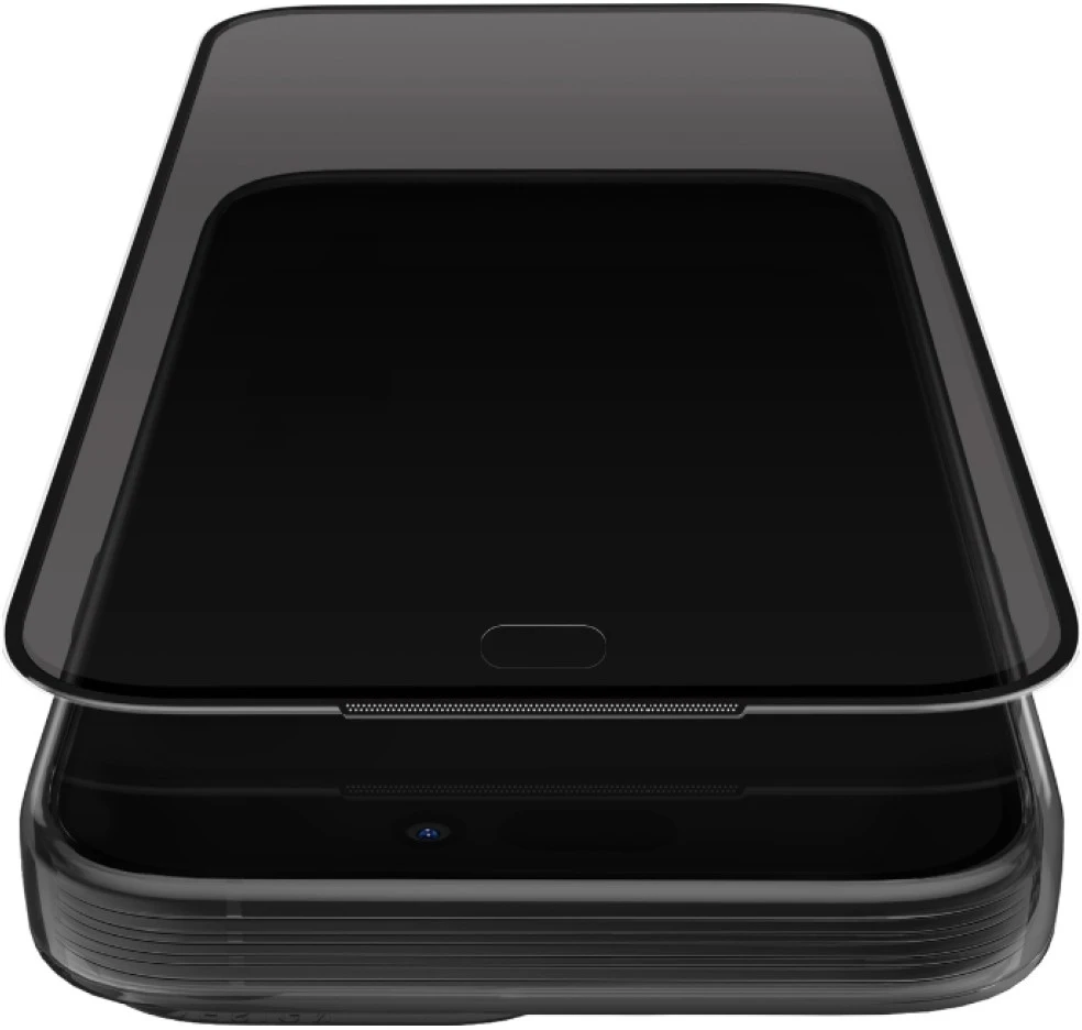 Privatumą užtikrinantis grūdintas stiklas UNIQ Optix Covex Privacy DX2, skirtas iPhone 18 Pro Max