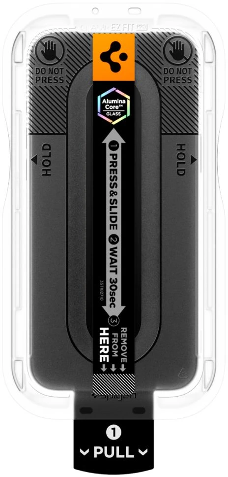 PRIVATUMĄ UŽTIKRINANTIS STIKLAS Spigen GLAS.TR EZ FIT Pro HD AC 2-PACK iPhone 18 Pro Max PRIVACY