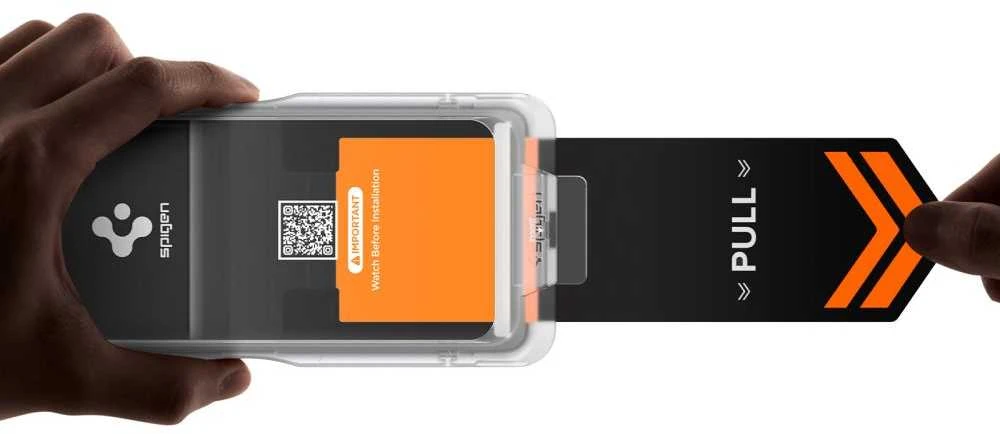 Privatumą užtikrinantis stiklas Spigen GLAS.TR „EZ FIT PRO AC” HD Samsung Galaxy S26+ PLUS PRIVACY