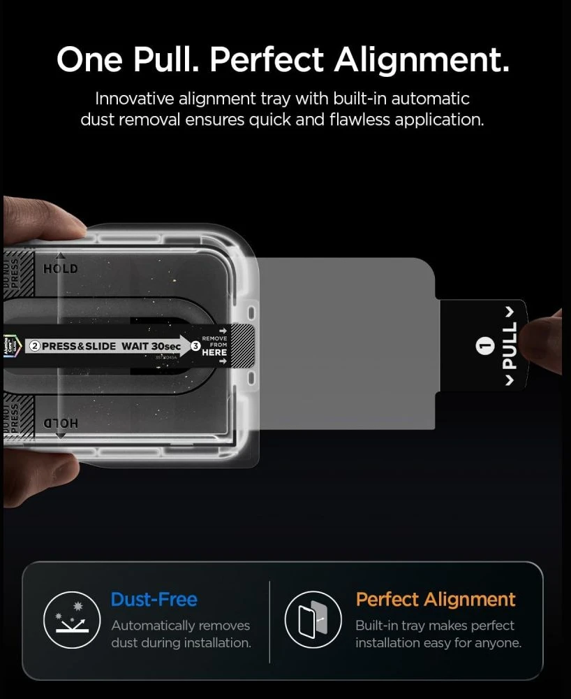 PRIVATUMĄ UŽTIKRINANTIS STIKLAS Spigen GLAS.TR EZ FIT PRO AC IPHONE DUO PRIVACY