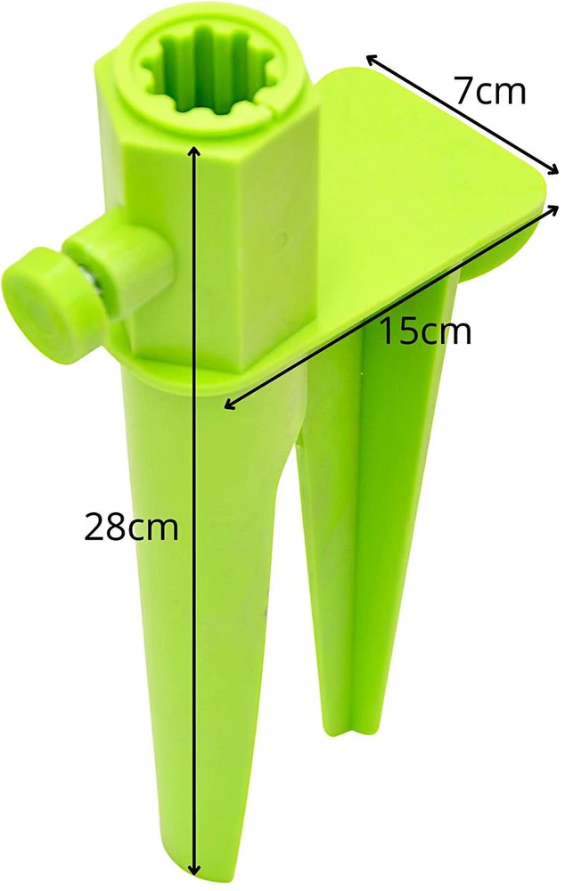 Probeach žalio skėčio laikiklis smėliui 28 cm