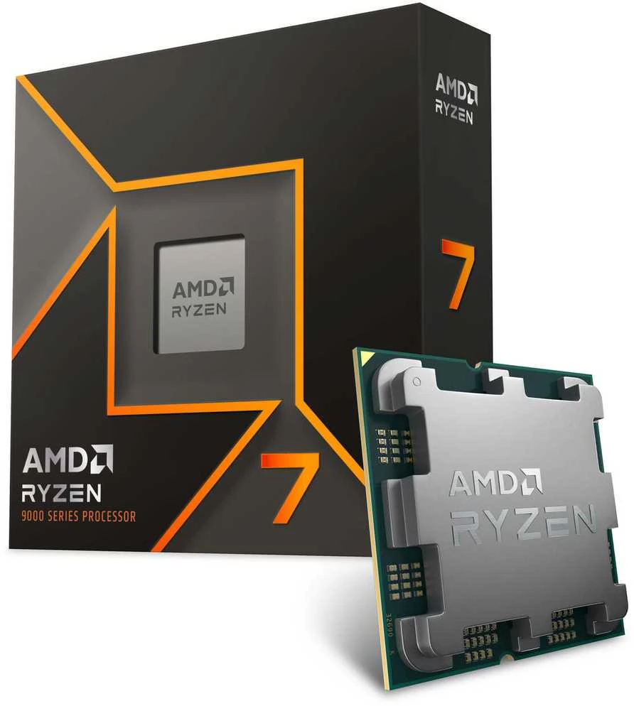 AMD CPU Desktop Ryzen 7 8/16T 9700X (3,8 GHz / 5,5 GHz, 40 MB, 65 W, AM5) su Radeon Graphics