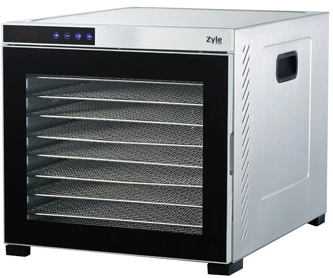 Profesionali vaisių džiovyklė Zyle ZYPROMAX, 10 padėklų, 1100 W
