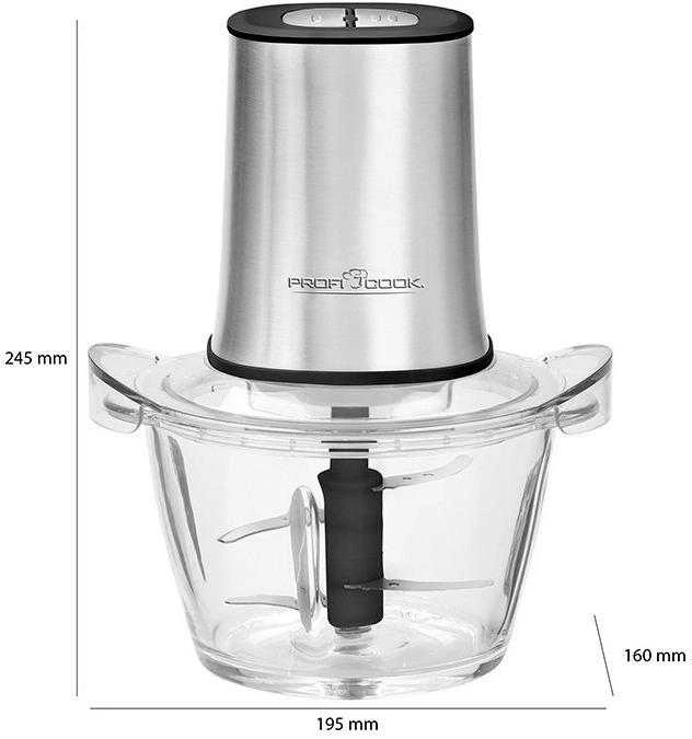 Profi Cook Smulkintuvas Proficook PC-MZ 1150, 400 W