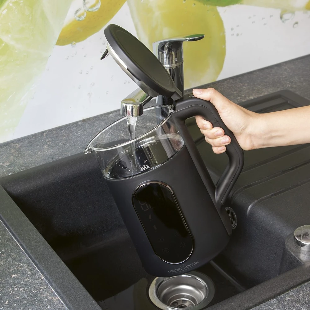 Profi Cook Elektrinis virdulys 1,7L PC-WK 1328 juoda PROFICOOK