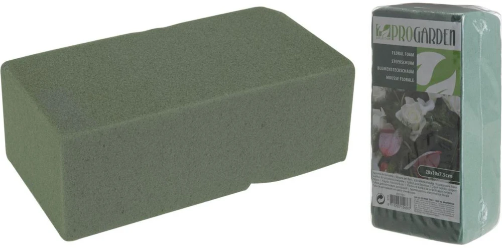 ProGarden FLORISTINĖ KEMPINĖ BLOKELIS 20x10x7CM ŠLAPIA 154867