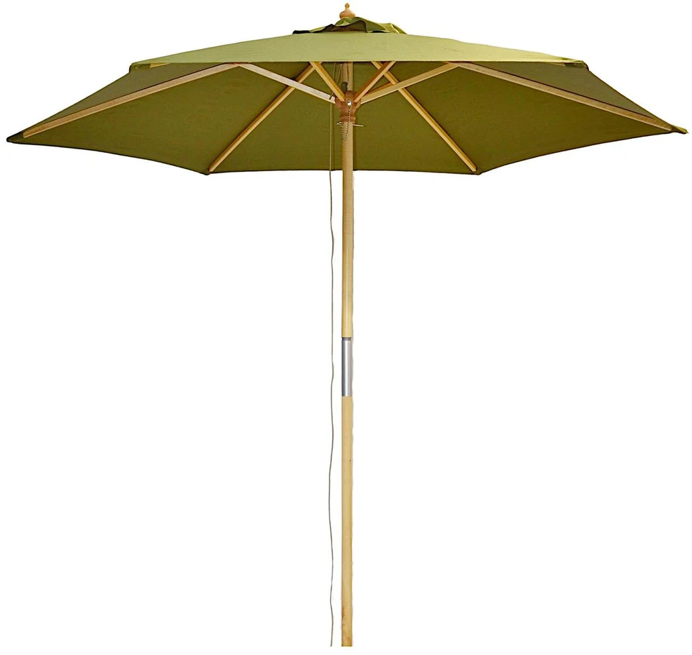 ProGarden Medinis sodo skėtis 250 cm, žalias