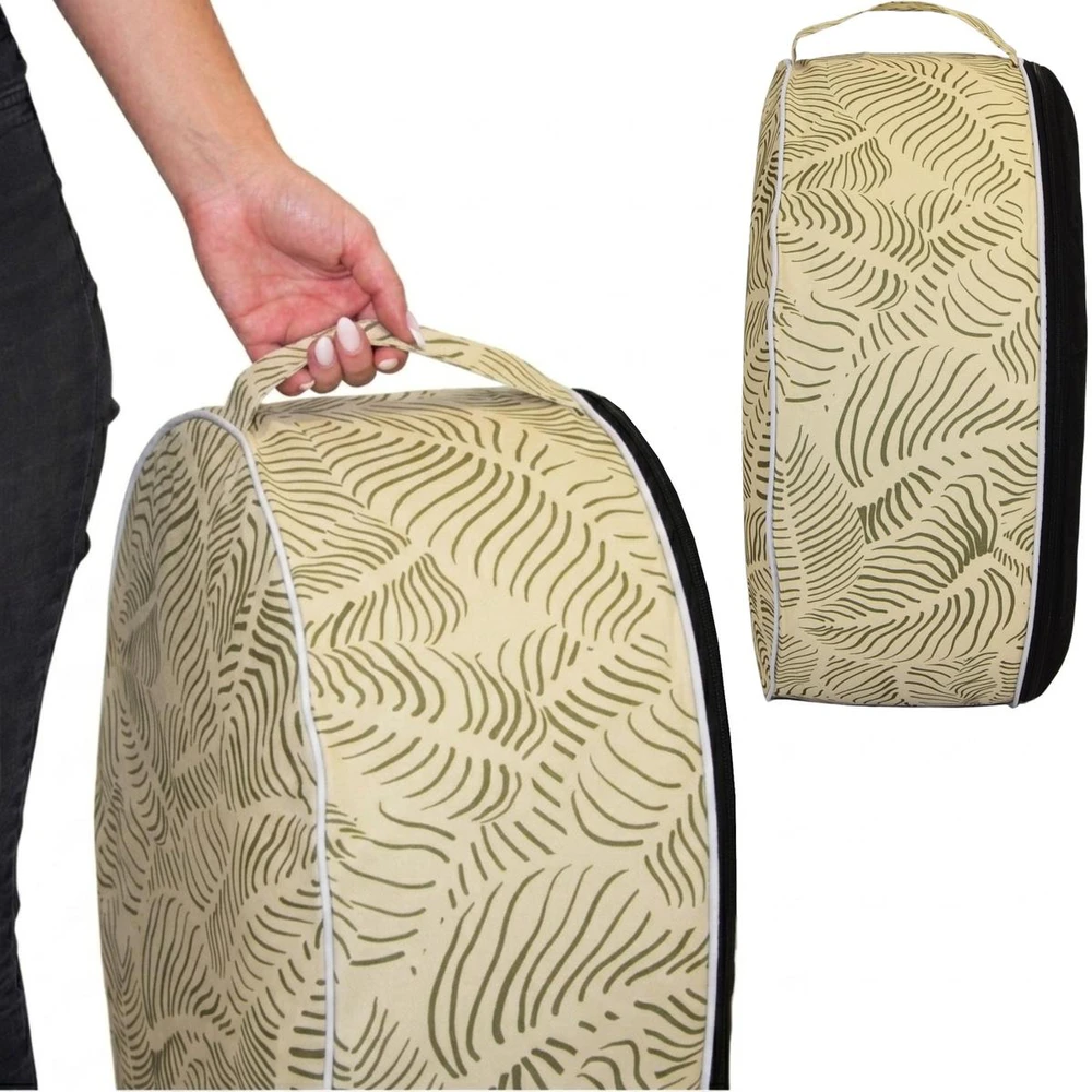ProGarden Pripučiamas sėdmaišis 55x25 cm su lapų dizainu