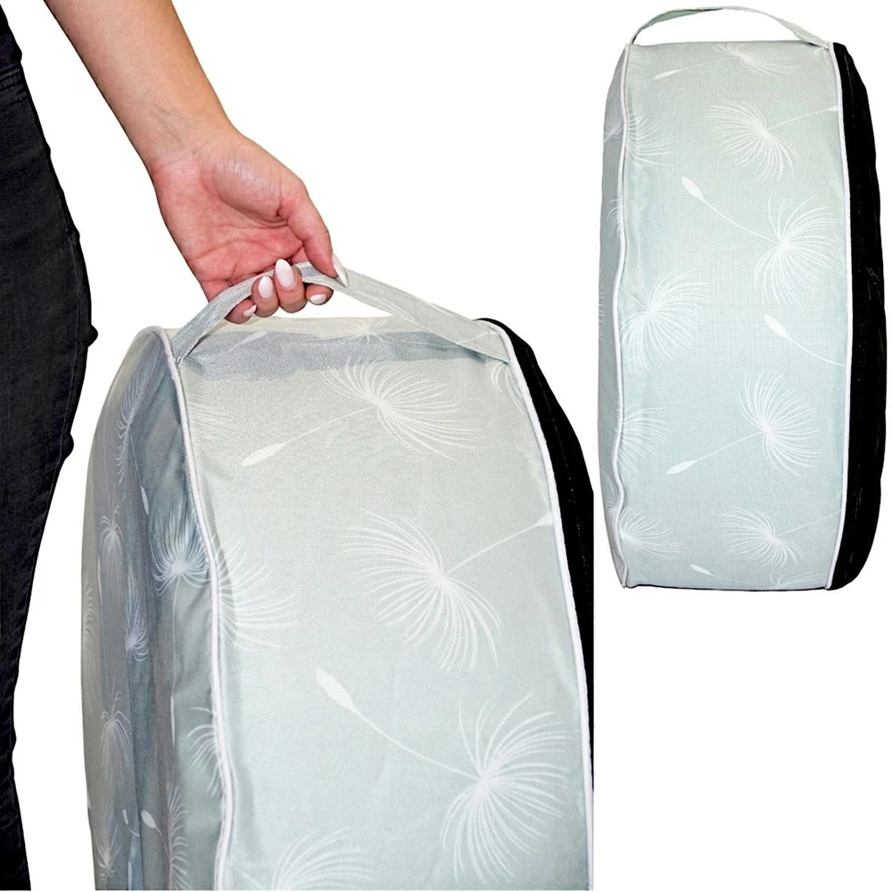ProGarden Pripučiamas turistinis sėdmaišis 55x25 cm mėlynas