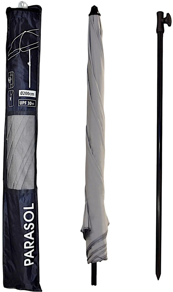ProGarden Sodo skėtis 185 cm pilkas