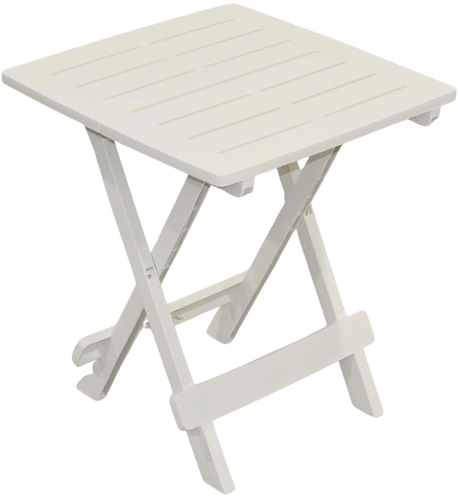 Sudedamas stalas Adige Progarden 44x44x50cm plastikas/baltas