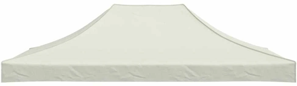 Proginės palapinės stogas, kreminės spalvos, 4,5x3m, 270 g/m²