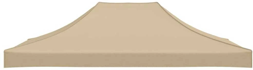 Proginės palapinės stogas, smėlio spalvos, 4,5x3m, 270 g/m²