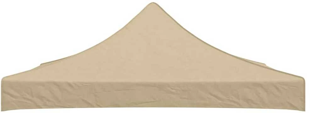 Proginės palapinės stogas, smėlio spalvos, 3x3m, 270 g/m²