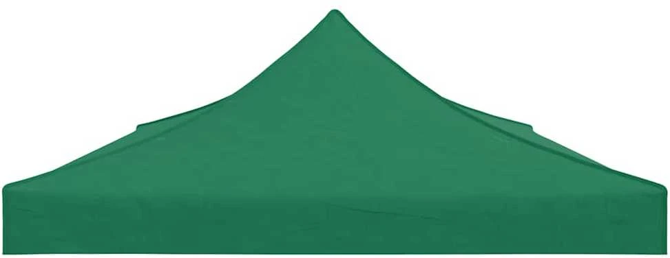 Proginės palapinės stogas, žalios spalvos, 6x3m, 270 g/m²