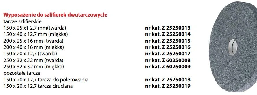 Proma TARCZA SZLIFIERSKA 150x40x12,7 MIĘKKA