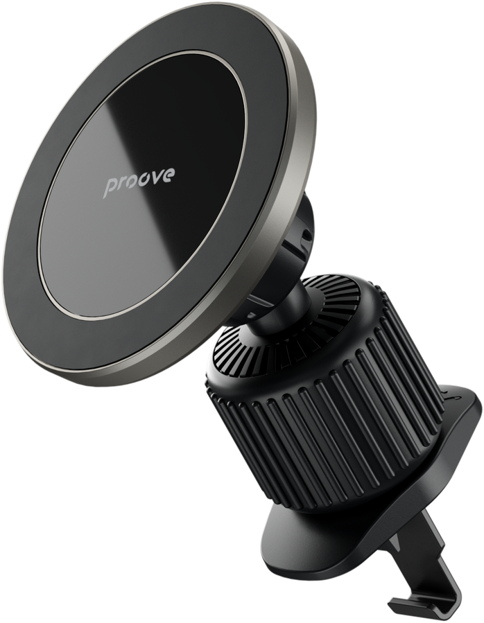 Proove Car Holder IronSide Air Outlet Car Mount juodos spalvos