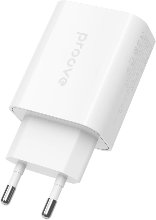 Proove laidinis įkroviklis Rapid 30W baltos spalvos