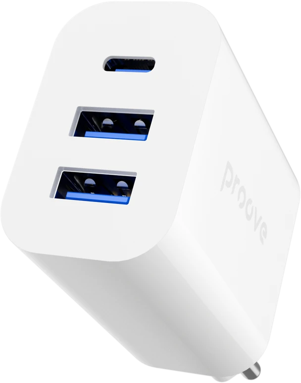 Proove laidinis įkroviklis Rapid 30W baltos spalvos