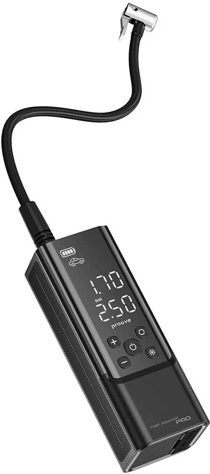 Proove portable pump Pump Assistant Pro juodos spalvos