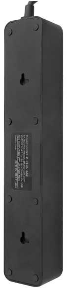 Proove maitinimo ilgintuvas 2m 3000W maitinimo lizdas P-03 (3xAC + 4xUSB + 2xType-C) juodos spalvos