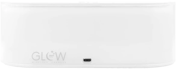 Proove naktinis šviestuvas Glow LED RGB 1200mAh 5W su indukciniu įkrovimu 15W baltos spalvos