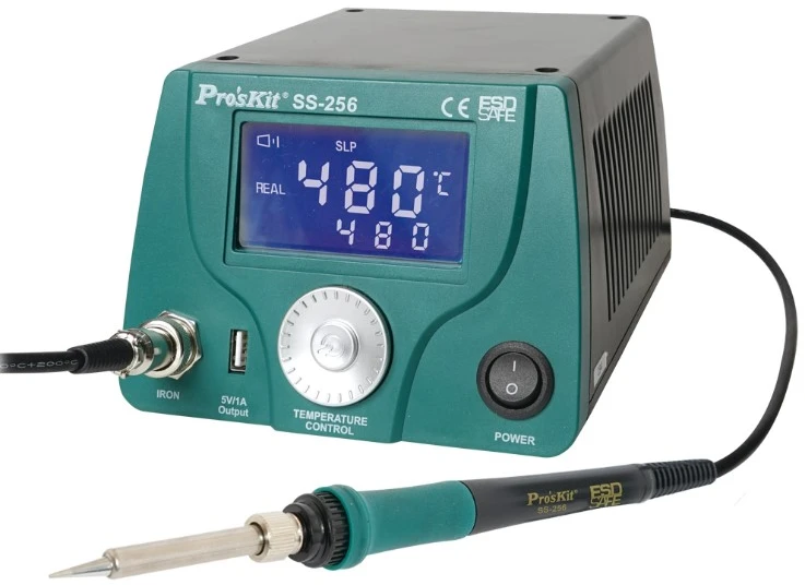 Proskit LCD išmani litavimo stotelė 60W, Pro’sKit