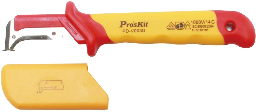 Peilis elektrikams 1000V nužievinimui 51x185mm PD-V003D Pro'sKit