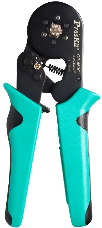 Replės antgalių šešiakampės formos užspaudimui 0.5-6mm² CP-463G Pro'sKit