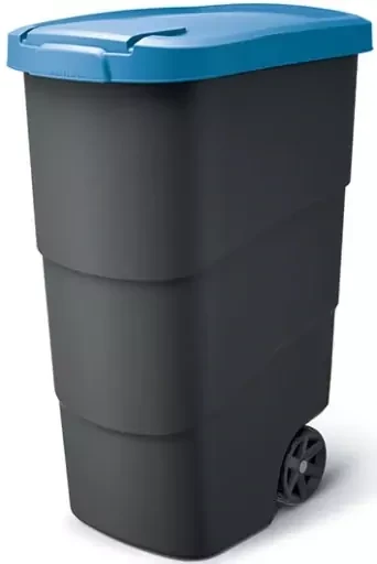 Prosperplast Mobilus atliekų konteineris WHEELER 90 L - mėlynas