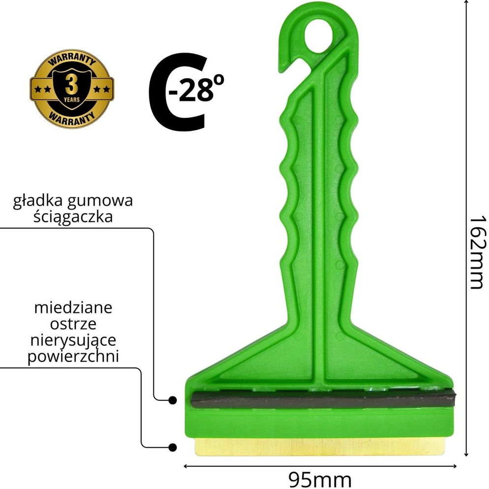Prosperplast žalios spalvos ledo grandiklis