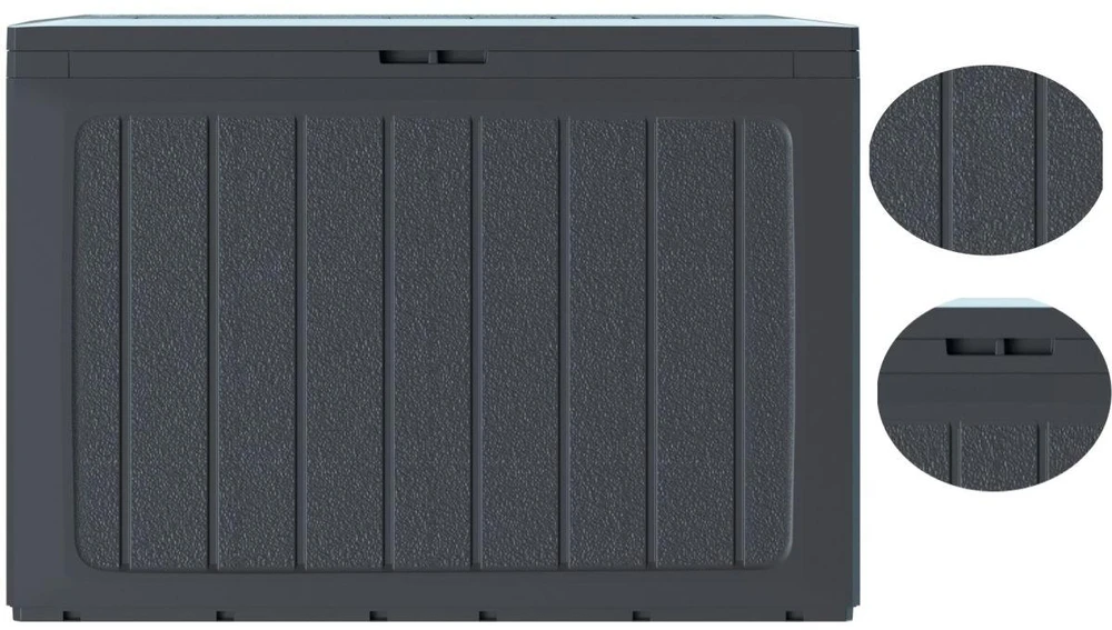 Prosperplast sodo dėžė 190 l antracitas boardebox