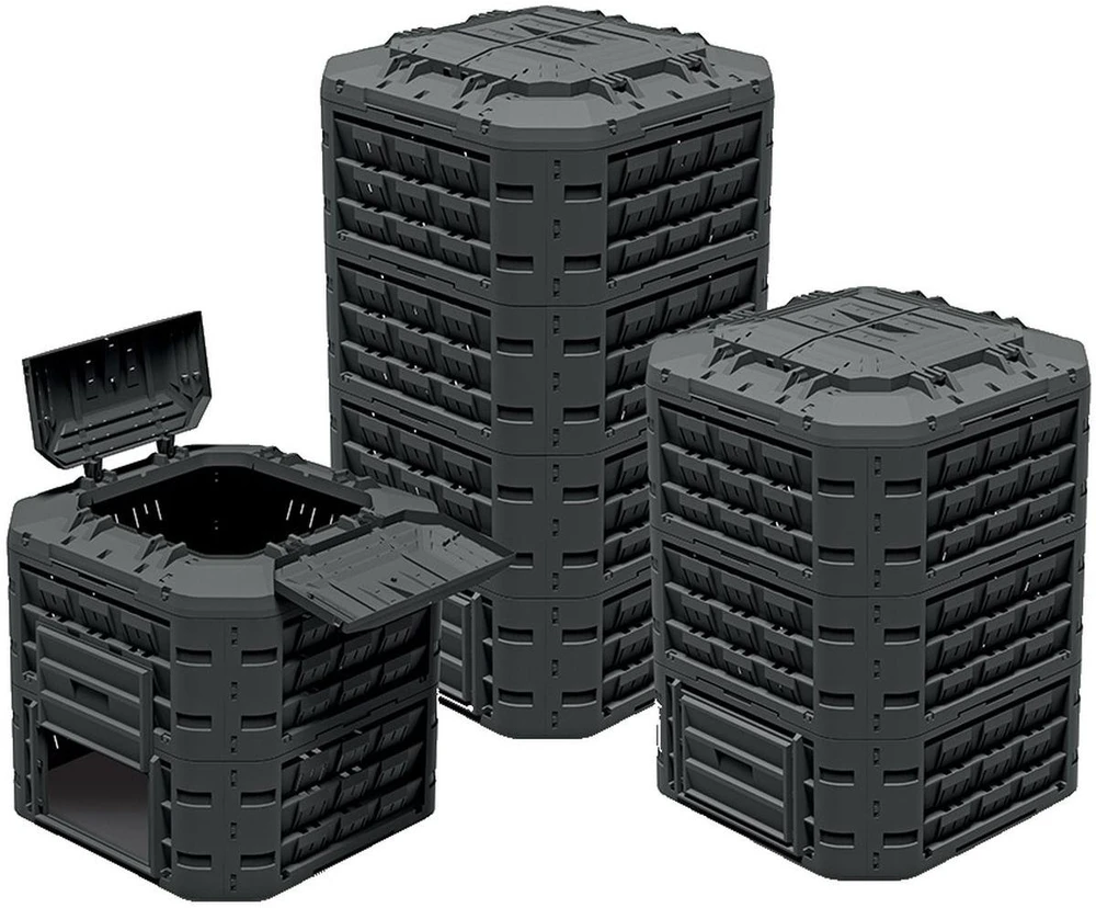 Prosperplast Modulinis sodo kompostavimo dėžė 1250L